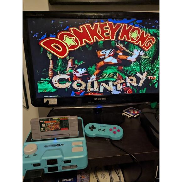 Nintendo SNES Donkey Kong Country SNES Cartridge 2 | Tested ＆ Fast Shipping - Picture 4 of 5